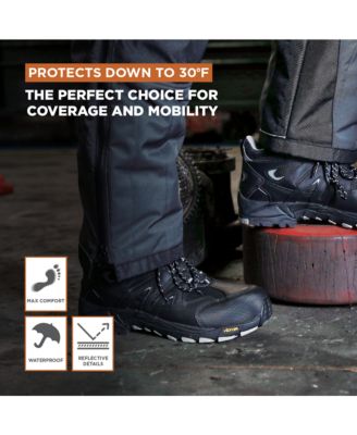 Men's Crossover Hiker Boot Waterproof Work Boots, Lightweight & Slip-Resistant, Freezing Temps Comfort