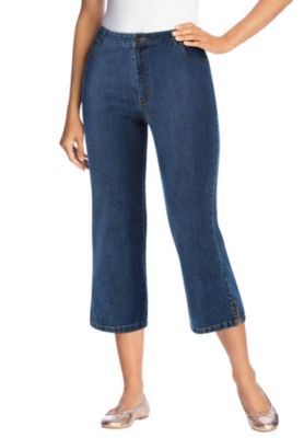 Women's Within Stretch Denim Five-Pocket Capri Jeans