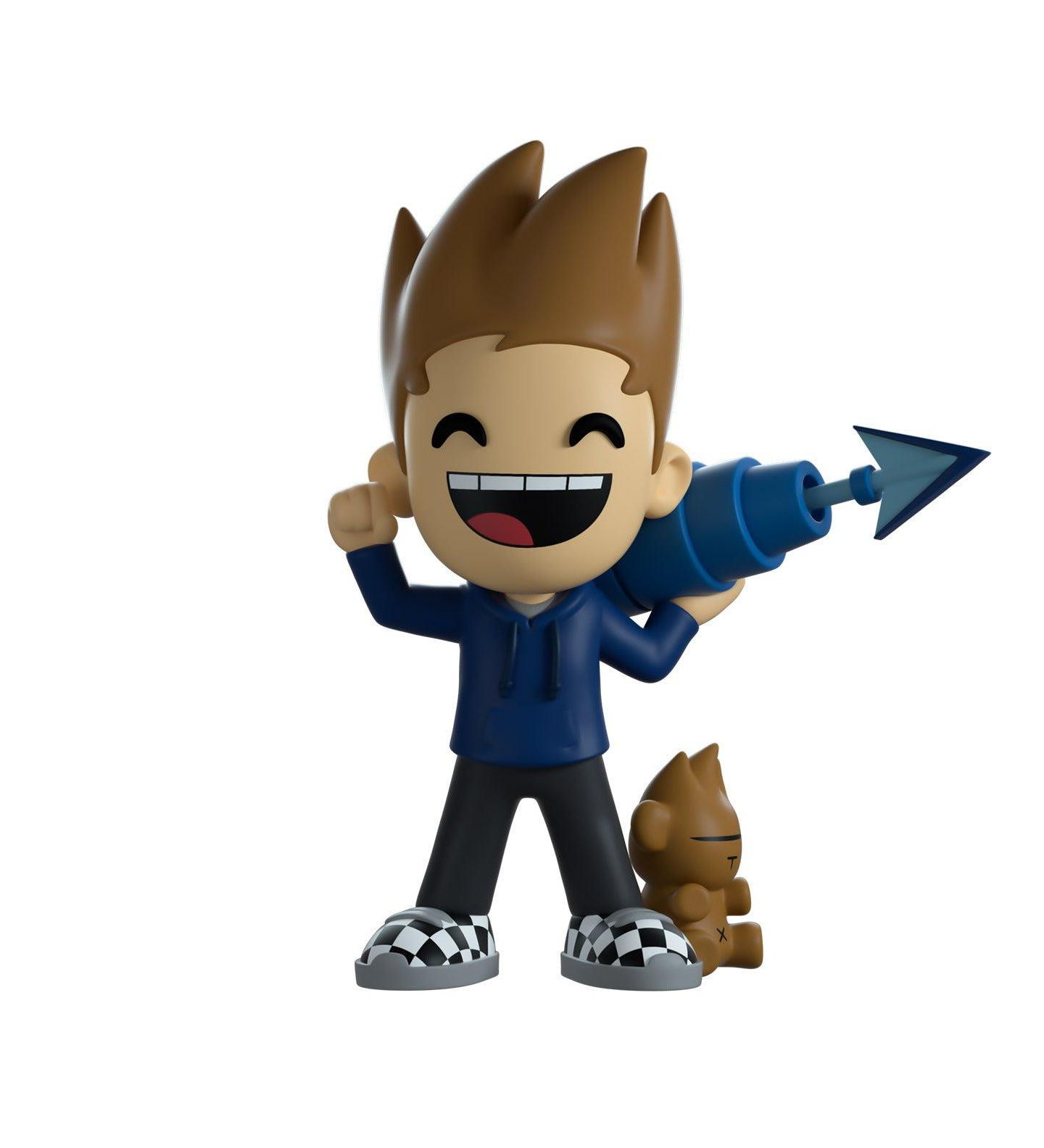 Детские фигурки Youtooz Eddsworld The End Tom and Tomee Bear Vinyl Figures, 2-Piece Set, Ages 14+ — фото 6