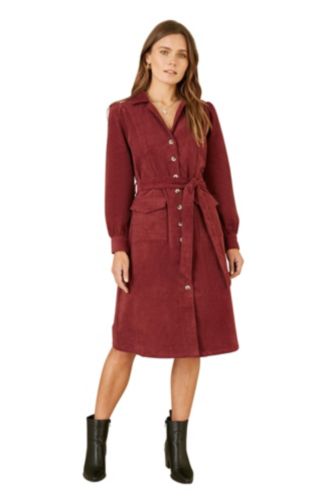 long sleeve women's denim dress DAZE Dolly Denim Dress in THAT GIRL THAT GIRL / XL