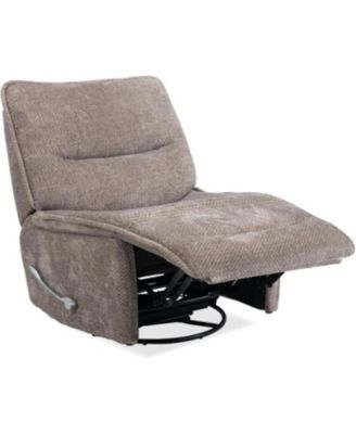 70.8-Inch 2-Pack Armless Upholstered Recliner Set with Comfort Feature for Living Room Seating