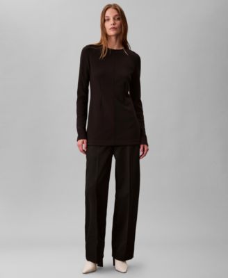 Women's Tailored Long Sleeve Tunic