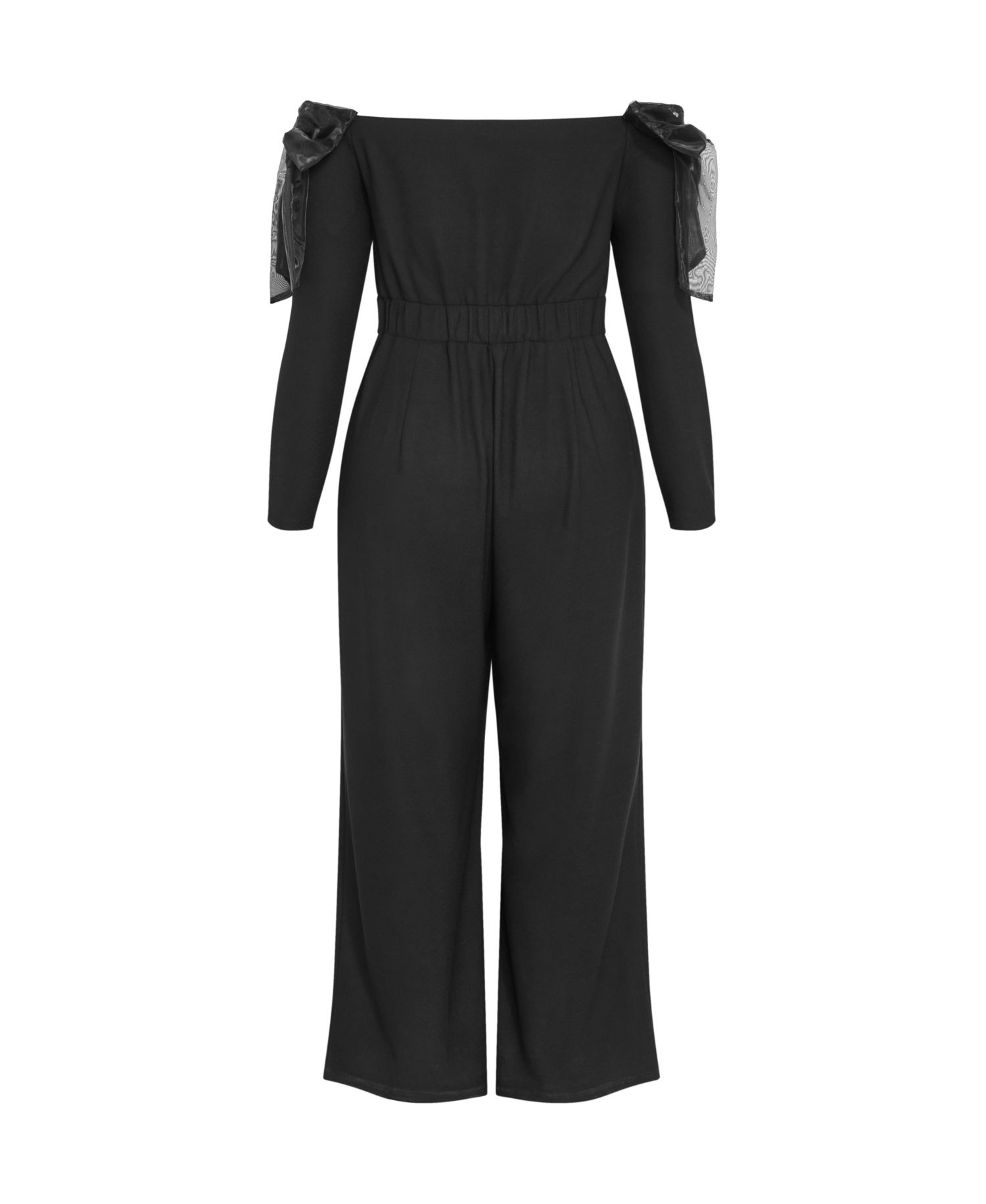 Plus Size Stacie Off Shoulder Jumpsuit