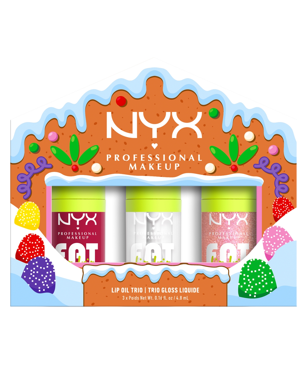 Nyx Professional Makeup 3-Pc. Fat Oil Trio Kit