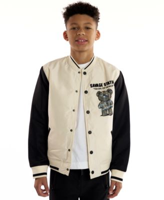 Sovereign Code - Boys 5-20 Astro Varsity Long-Sleeve Bomber Jacket