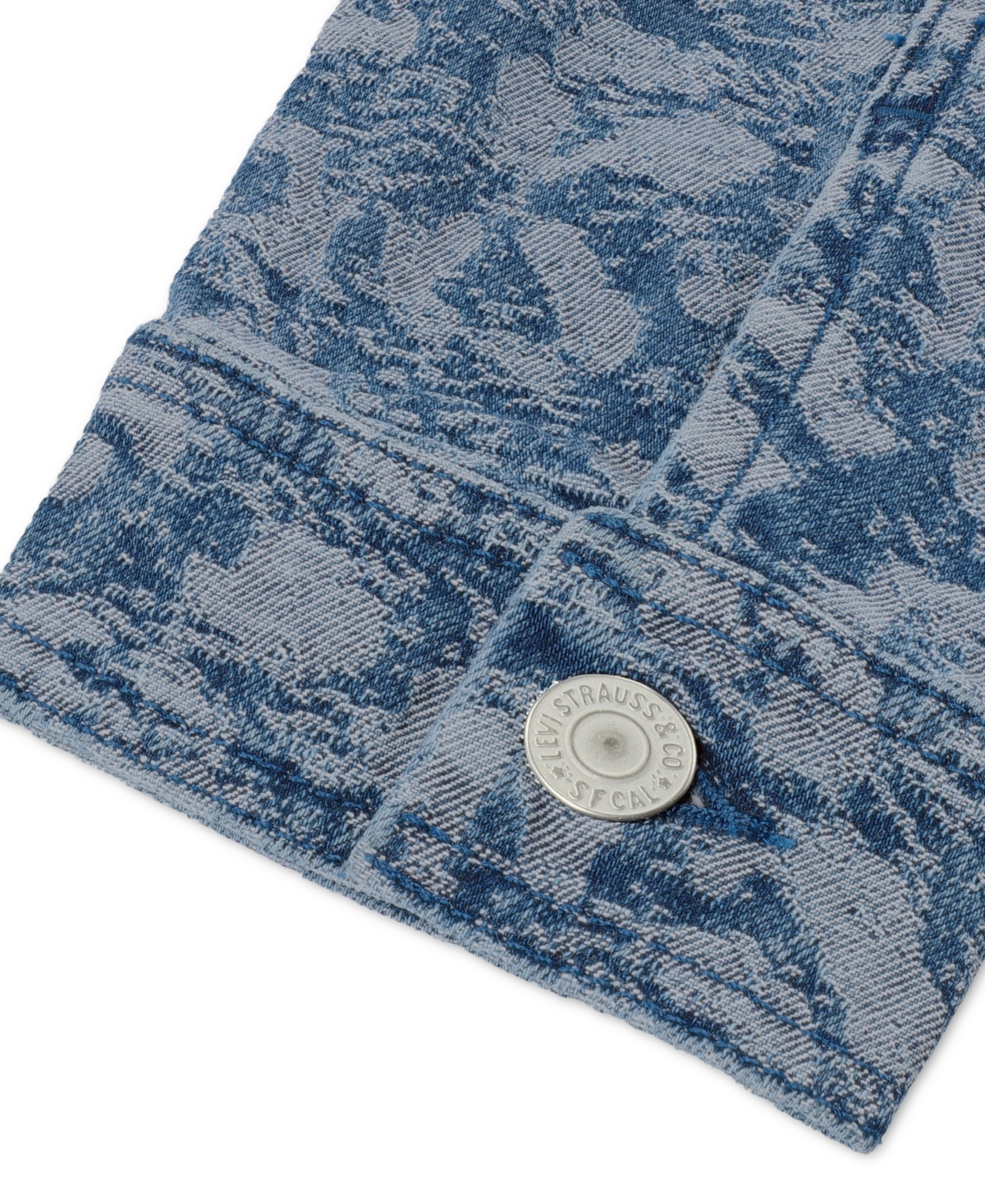 Levi's Girls 7-16 Oversized Leopard Print Trucker Jacket