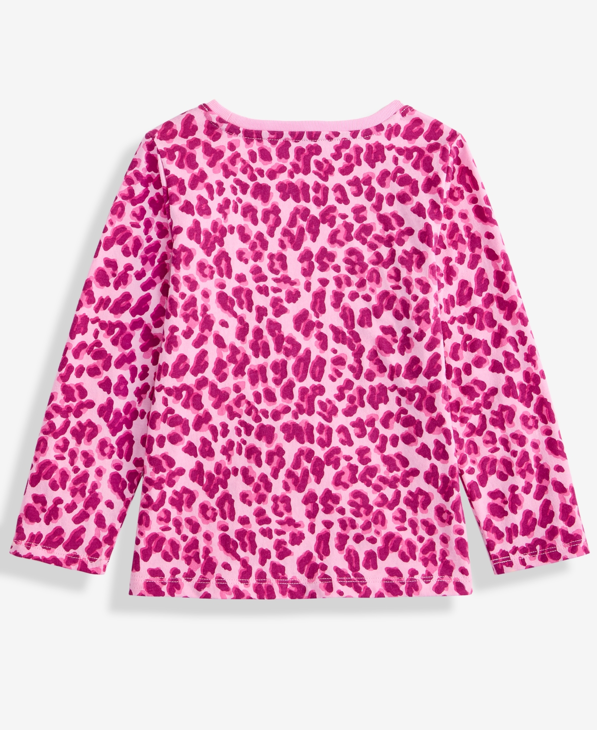 Epic Threads Girls Toddler 2T-4T Leopard-Print Long-Sleeve T-Shirt, Macy's Exclusive