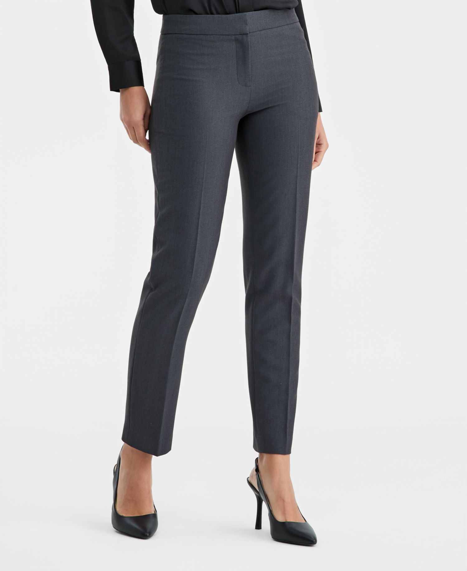 Women's Bi-Stretch Straight-Leg Dress Pants