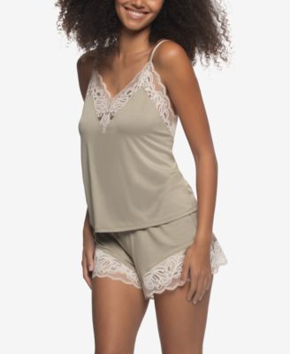 Women's Regular Amelie Jersey Vintage Lace Cami with Shorts