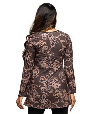 Women's Maternity Long Sleeve Tunic Top