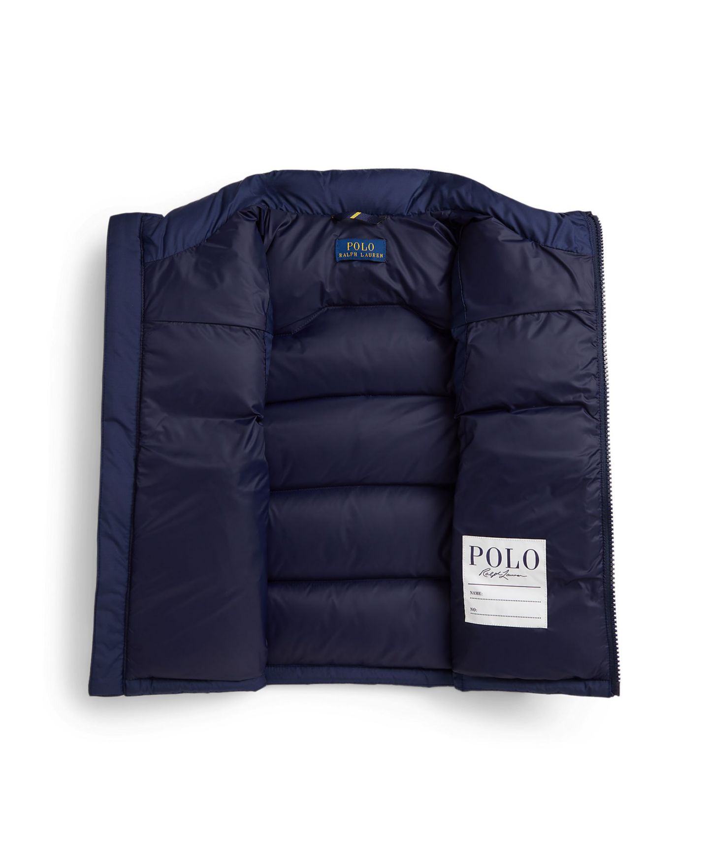 Жилет Polo Ralph Lauren Quilted Down Vest для мальчиков, цвет: Тёмно-синий — фото 3