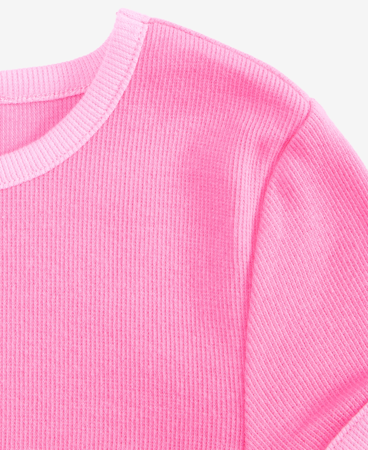 Epic Threads Little & Big Girls Rib Baby Tee, Exclusively At Macy's In Pink
