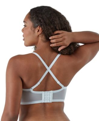 Women's Pure Comfort Lace & Mesh Longline Wireless Bralette DM1188