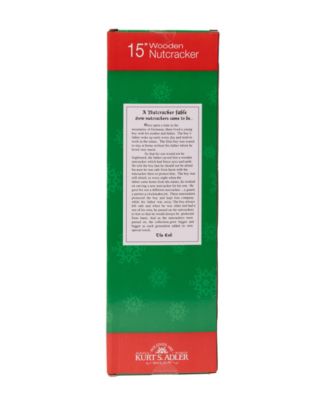 Stunning 15" King Nutcracker