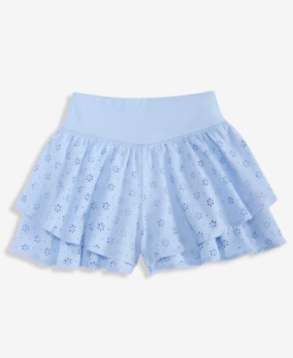 Girls' 5-20 Eyelet Butterfly Shorts, Macy's Exclusive