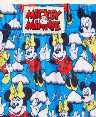 Kids 5-14 Mickey Mouse & Minnie Mouse Parade Balloon Knit Pajamas Set, Macy's Exclusive