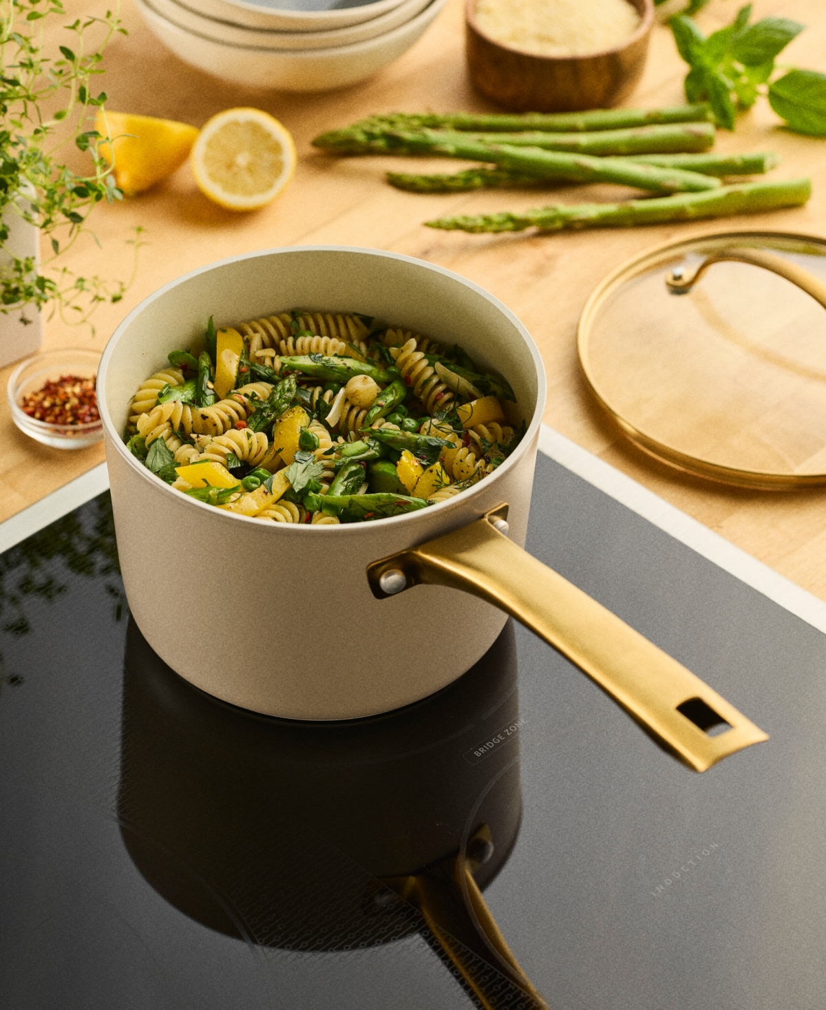 Farberware Forged Induction Ceramic Nonstick 3-Quart Sauce Pan