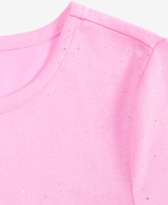 Girls 5-20 Long-Sleeve Sparkle Dress, Macy's Exclusive