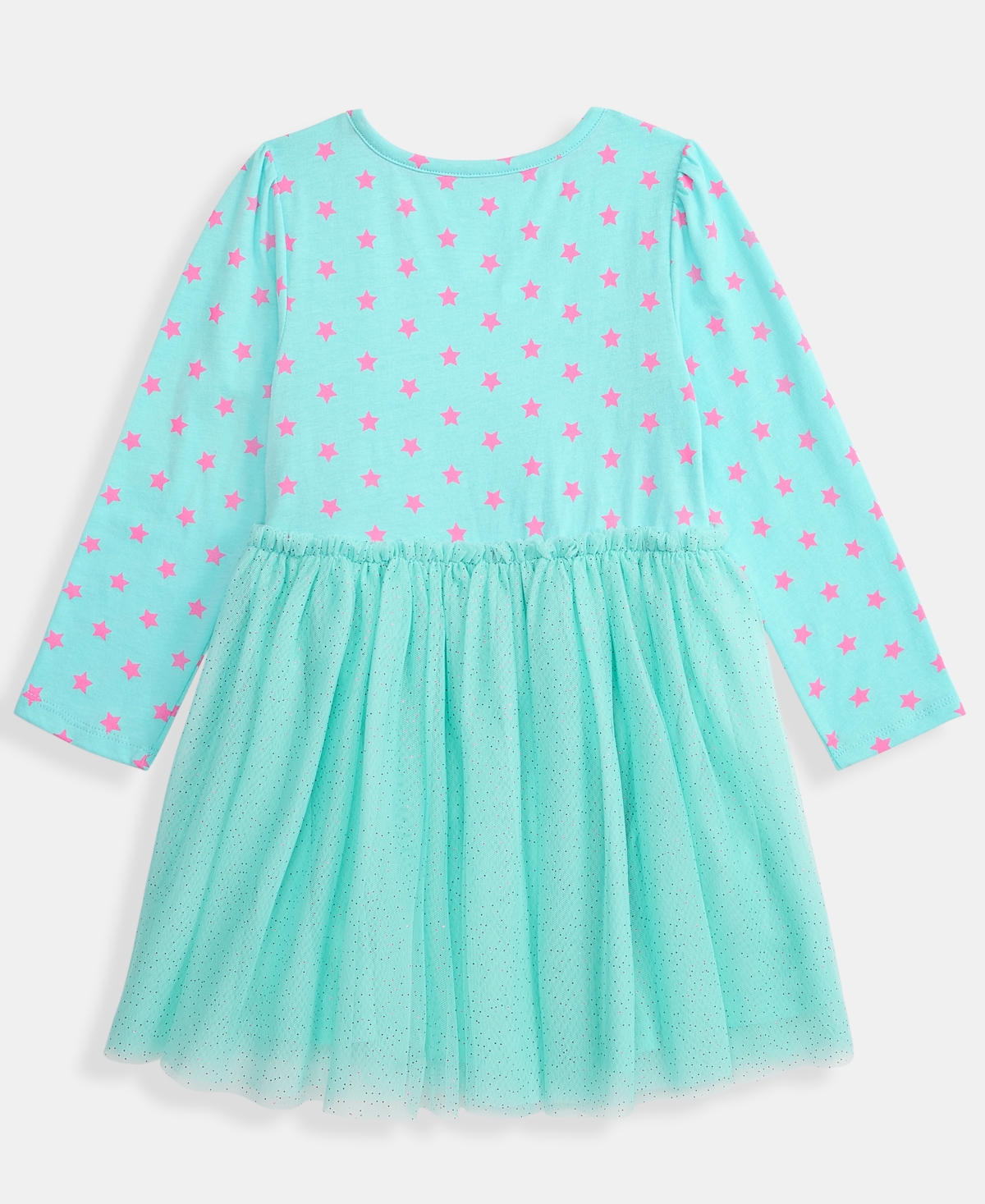 Epic Threads Girls Toddler 2T-4T Star-Print Long-Sleeve Tutu Dress, Macy's Exclusive