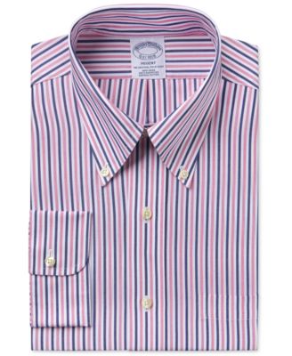 mens pink striped dress shirt