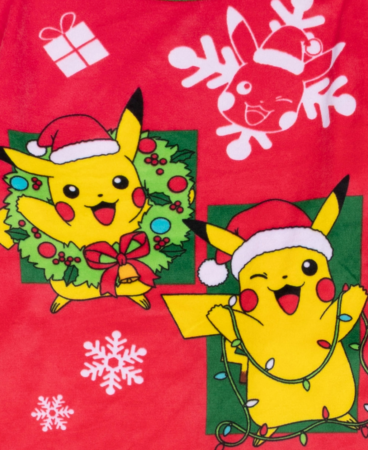 Pokemon Boys 6-12 2-Piece Printed Top and Pants Pajama Set