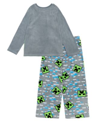 Boys' 6-12 Print T-Shirt and Pants Pajama, 2-Piece Set