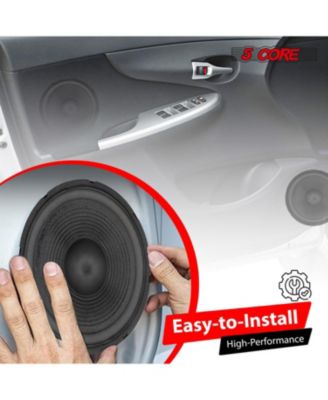 15" Subwoofer 2Pcs 450W Car Audio 4Ohm Deep Bass Sub Woofer