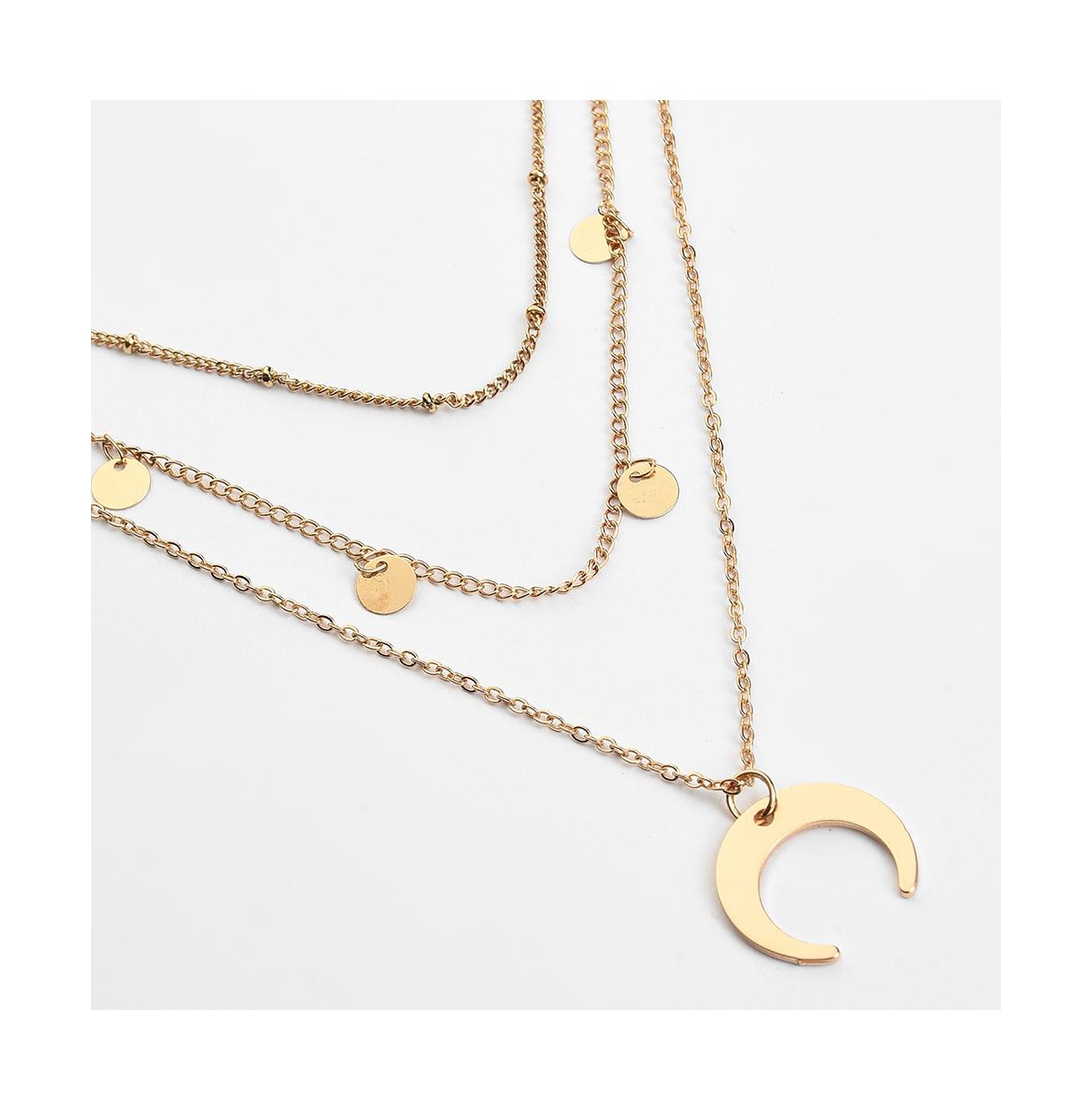Sohi Women's Everyday Multi-Layer Necklace