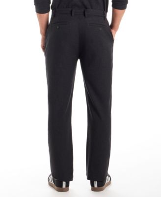 Men's Regular Fit Checkered Pattern Pants