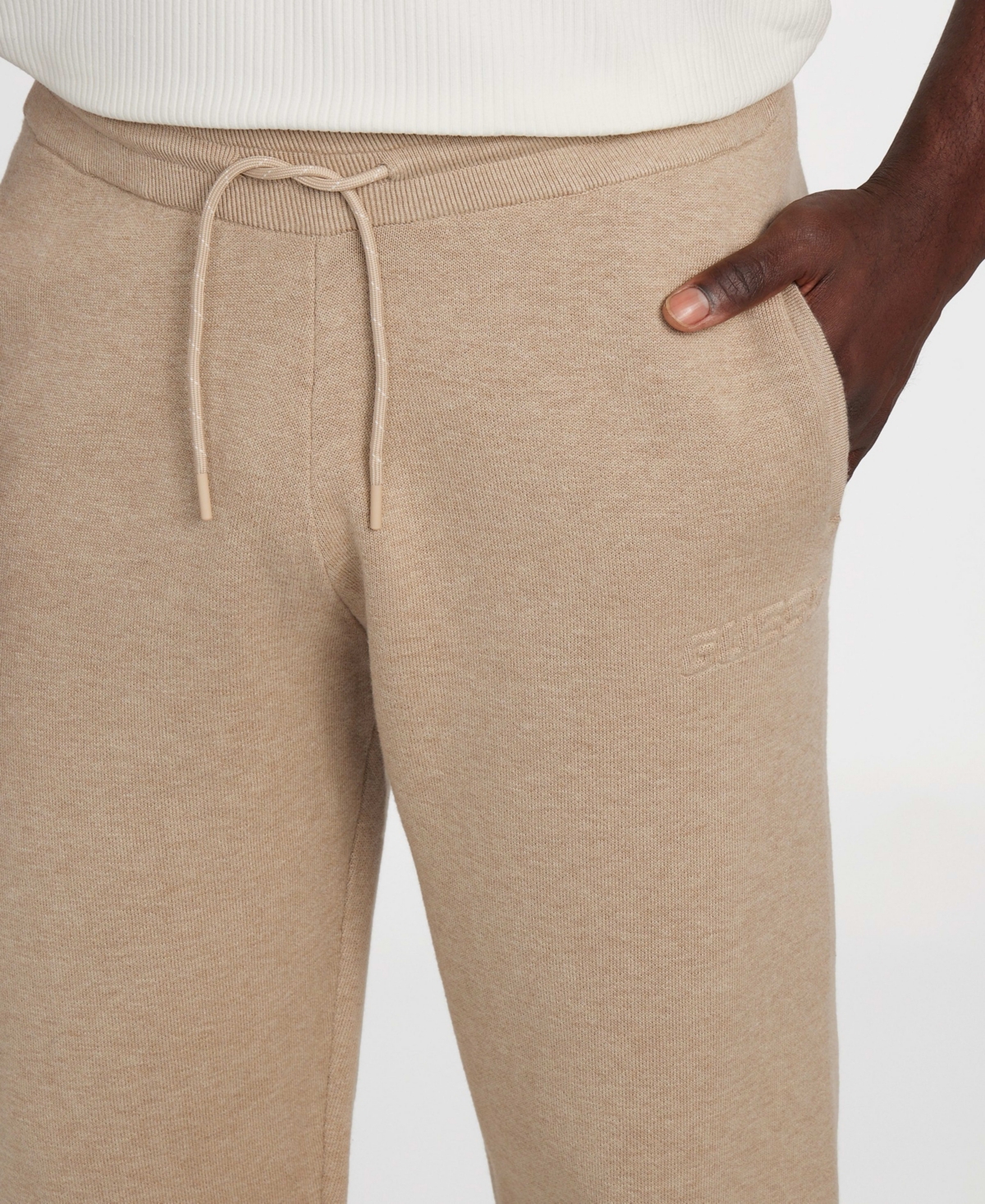 Guess Men's Yaki Cuff Mid-Rise Regular Fit Pants