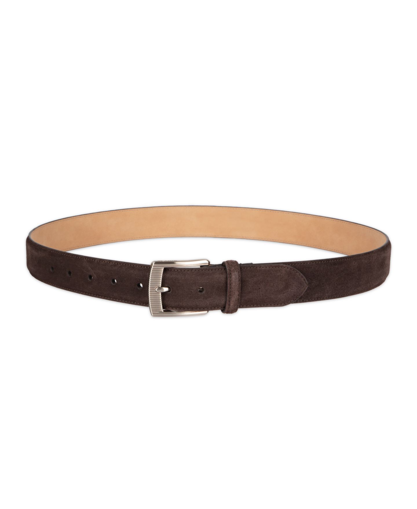 Мужской ремень Tommy Hilfiger Casual Logo Detail Belt, цвет: Коричневый — фото 3