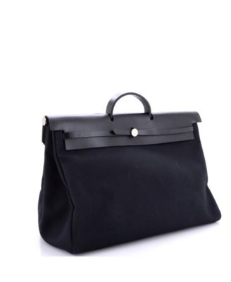 50 Herbag Zip Leather and Toile