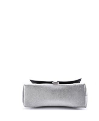 Small Downtown Soft Hourglass Shoulder Bag Leather