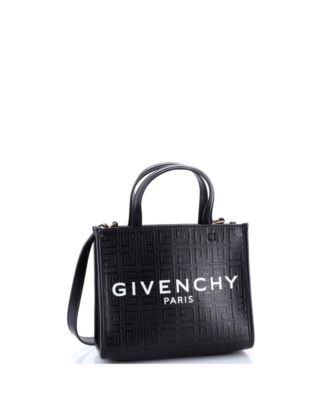 Mini G-Tote 4G Embossed Coated Canvas