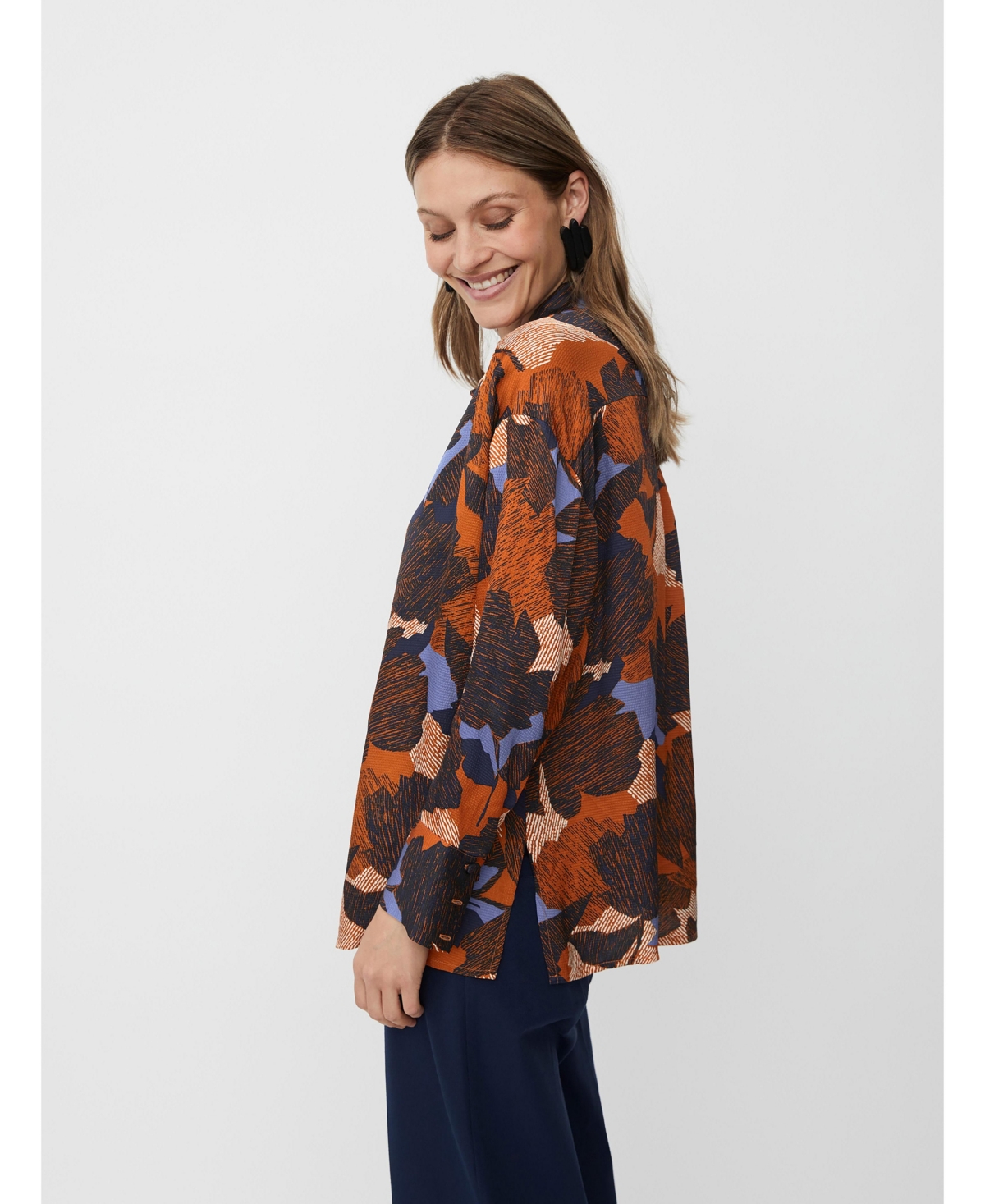 Masai Copenhagen Women's MaIfo Long Sleeve Collared Shirt