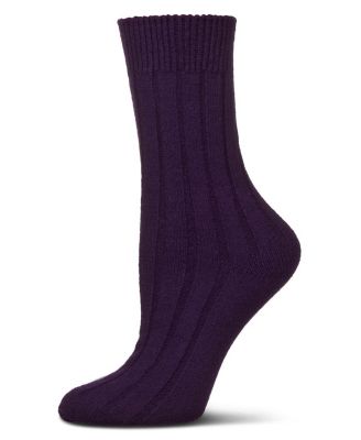 Women's Neutral Ribbed Knit Essential Boot Socks