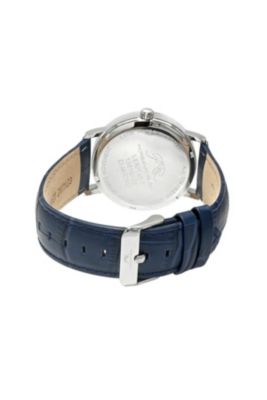 Men's Veritas 1 Genuine Leather Band Watch 1361BVEL