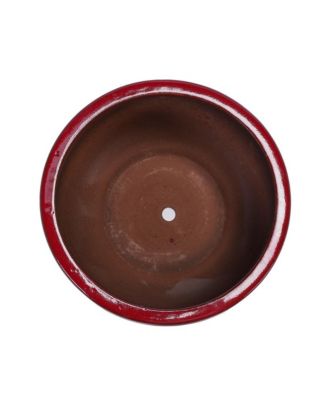 Set of 3 Modern Ceramic Planter Pots