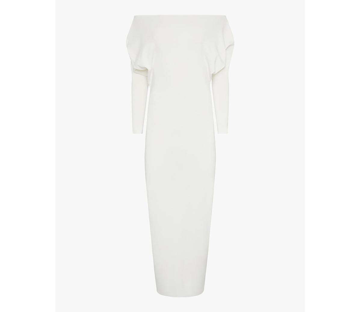 WeWoreWhat Women's Off Shoulder Sweater Midi Dress