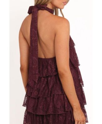 Women's Zoella Maxi Dress - Cherry Lace