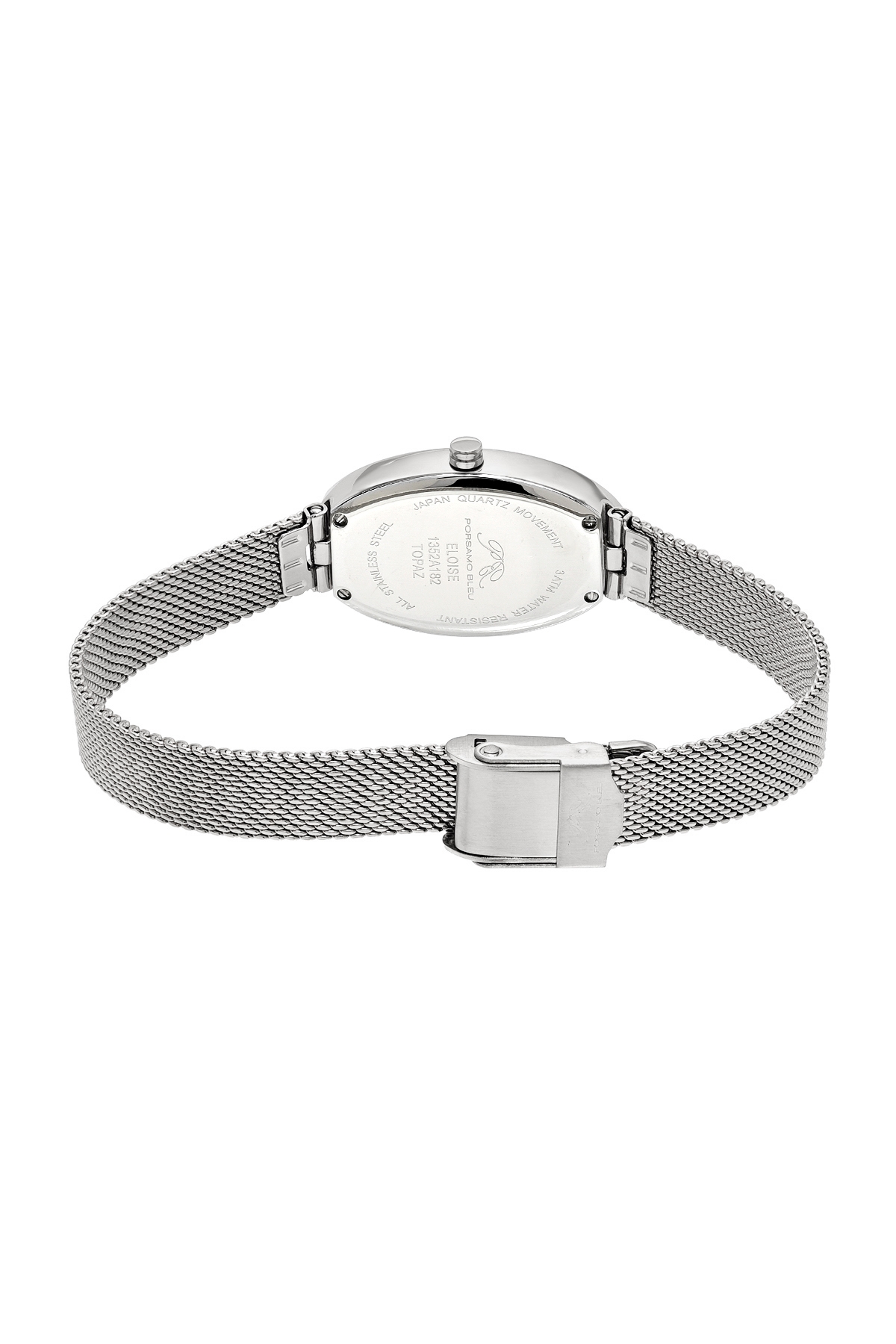 Porsamo Bleu Women's Topaz Eloise Stainless Steel Bracelet Watch 1352AELS