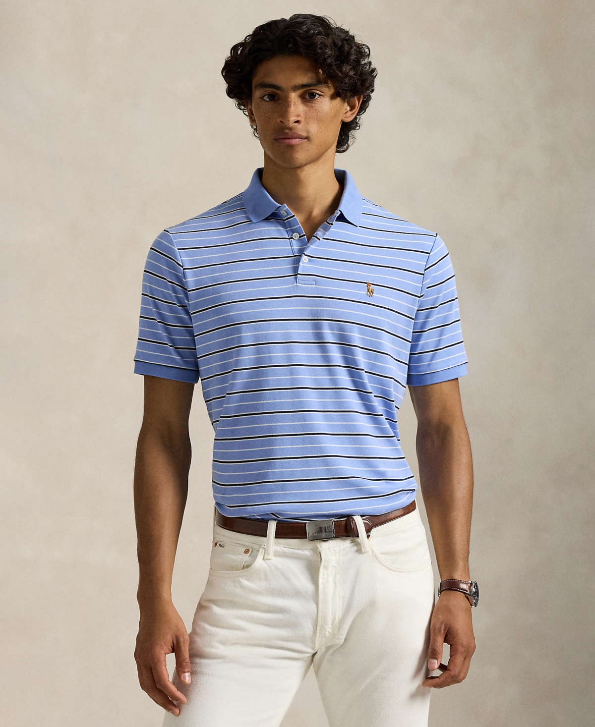 Polo Ralph Lauren Men's Striped Short Sleeves Shirt