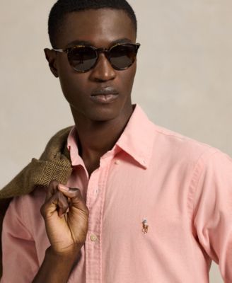 Men's Long-Sleeve Oxford Shirt