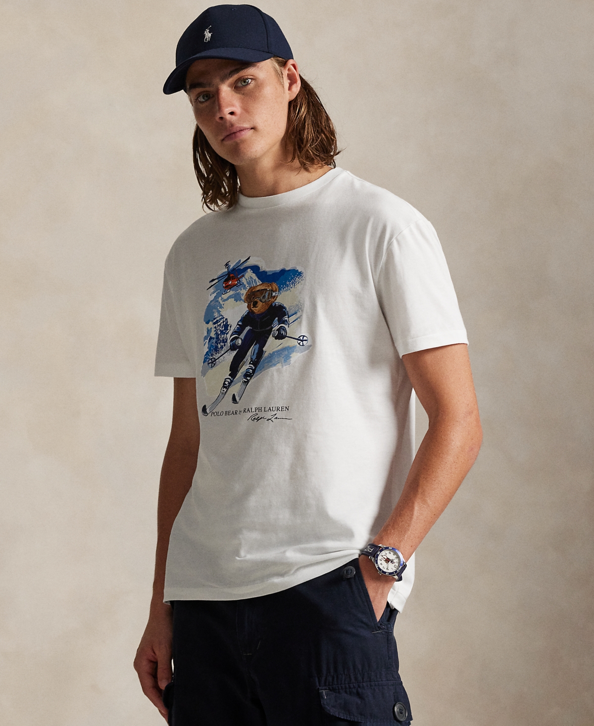 Polo Ralph Lauren Men's Short Sleeve Bear T-Shirt