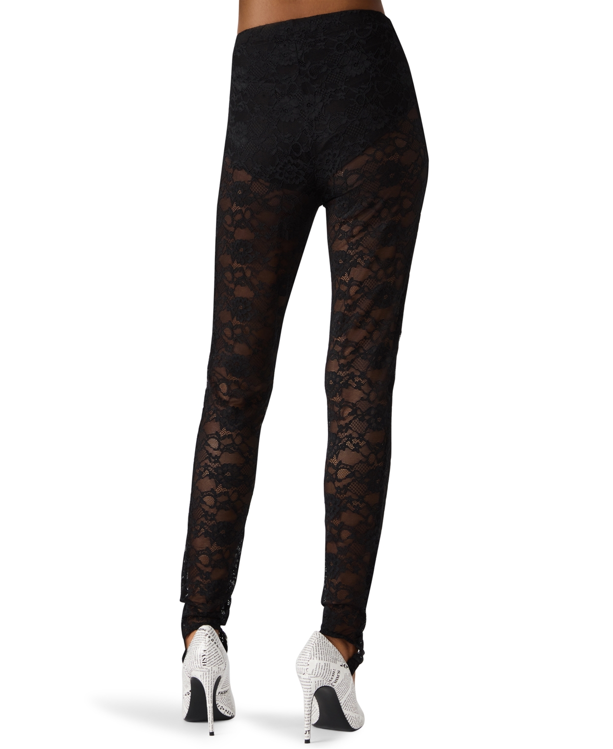 Steve Madden Women's Sandrine Skinny Fit Pants In Black