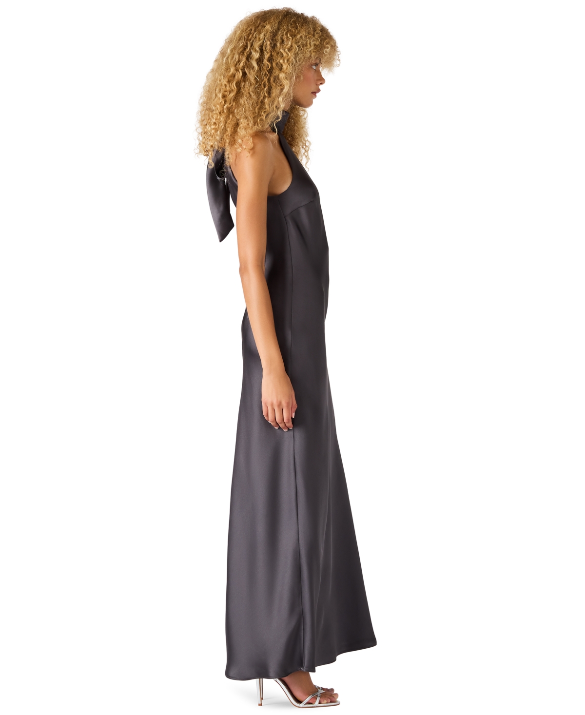 Steve Madden Women's Lara Satin Maxi Dress