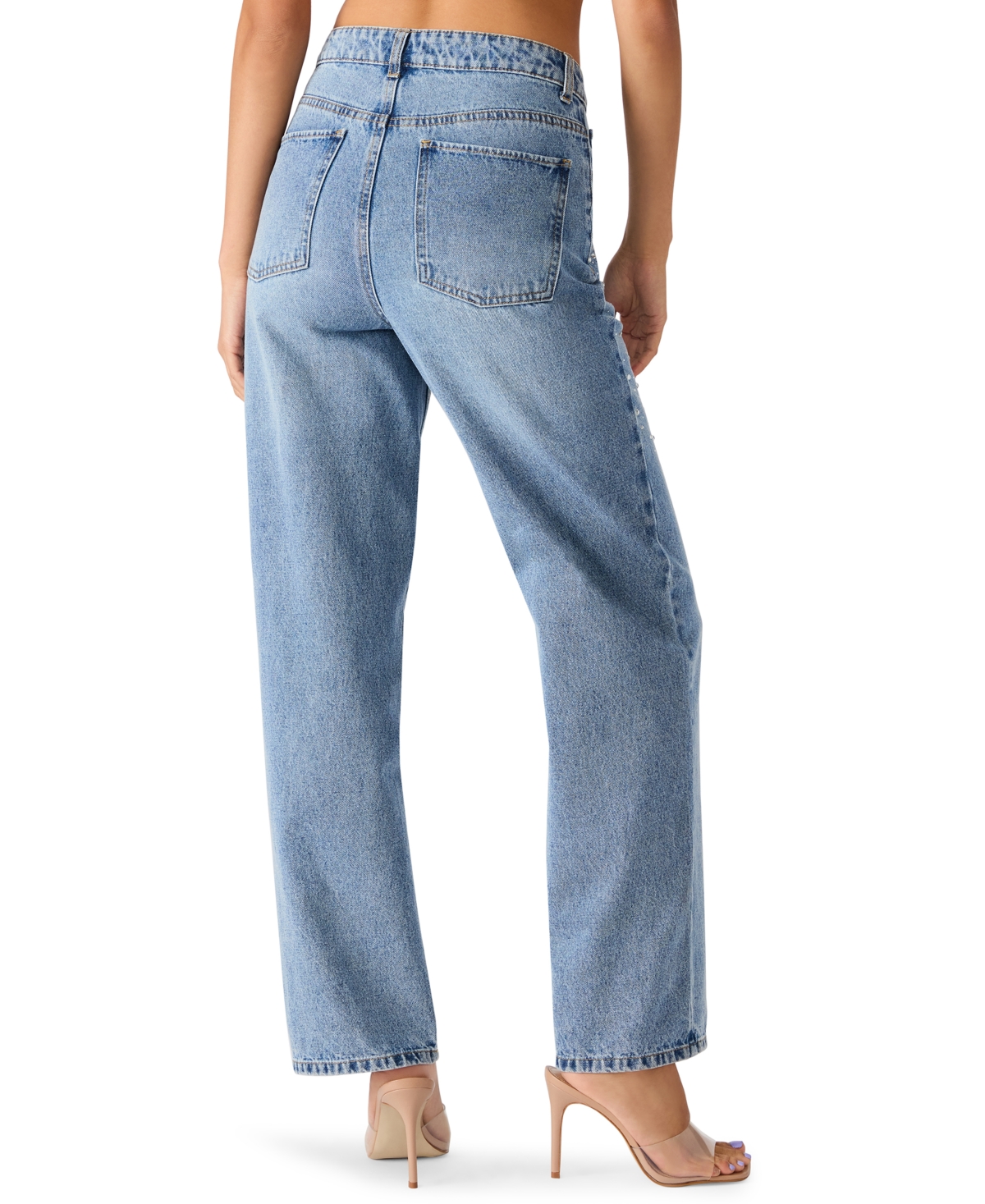 Bb Dakota Women's Taylor Straight Fit Jeans