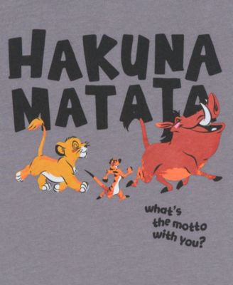Boys' Toddler 2T-5T Hakuna Matata Long-Sleeve T-Shirt