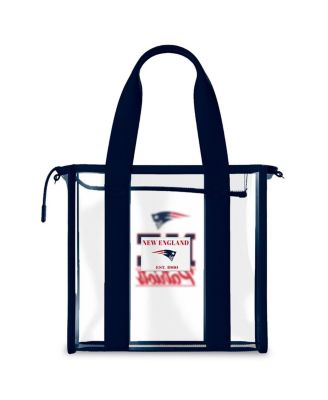 New England Patriots Stadium Team Color Trim Tote Bag
