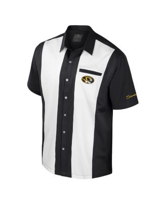 Men's Black Missouri Tigers Strike Bowling Button-Up Shirt